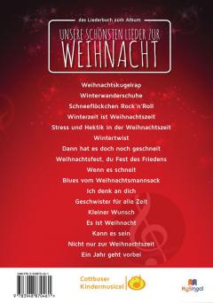 Unsere schönsten Lieder zur Weihnacht von Cottbuser Kindermusical 