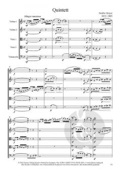 Quintett d-Moll von Mayer Emilie 
