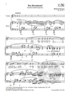 4 Lieder op. 36  von Strauss Richard 