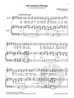 4 Lieder op. 36  von Strauss Richard 