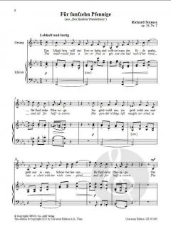 4 Lieder op. 36  von Strauss Richard 