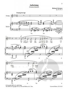 4 Lieder op. 36  von Strauss Richard 