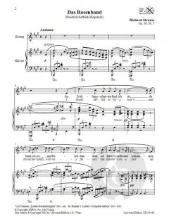 4 Lieder op. 36  von Strauss Richard 