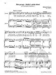 4 Lieder op. 36  von Strauss Richard 