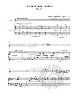 Grosse Konzertsonate op. 85 von Kuhlau Friedrich 
