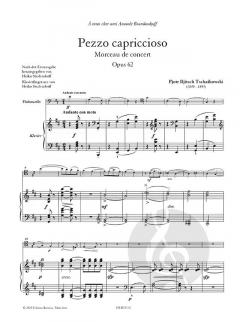 Pezzo capriccioso von Peter Iljitsch Tschaikowsky 