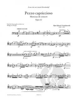 Pezzo capriccioso von Peter Iljitsch Tschaikowsky 