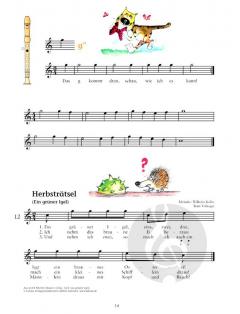 Jede Menge Flötentöne! 1 (mit Audio-Download) von Barbara Ertl 