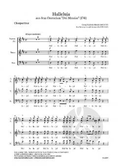Halleluja von Händel Georg Friedrich 