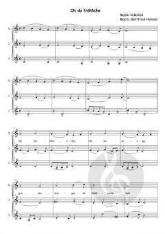 We are Three under the Christmas Tree 