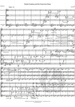 Psycho Cowboy and the Crazy Cow Chase von Baker David 