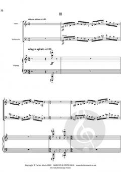 Piano Trio no 1 von Brammeld Chris 