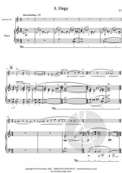 Sonata for Clarinet and Piano von Hall Rob 