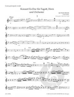 Konzert Es-Dur von Knezek, Jan Vaclav 