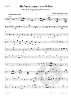 Sinfonia concertante B-Dur von Johann Brandl 