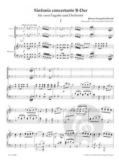 Sinfonia concertante B-Dur von Johann Brandl 