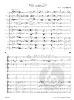 Sinfonia concertante B-Dur von Johann Brandl 