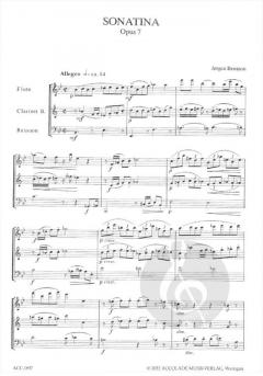 Sonatine op. 7 von Jorgen Bentzon 