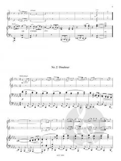 6 Silhouettes op. 9 von Paul Juon 