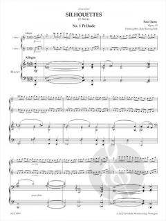 6 Silhouettes op. 43 von Paul Juon 