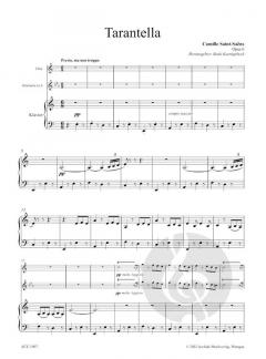 Tarantella op. 6 von Camille Saint-Saëns 