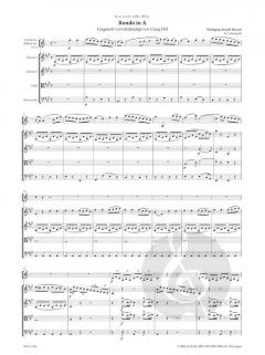 Rondo A-Dur KV Anh. 88 von Wolfgang Amadeus Mozart 