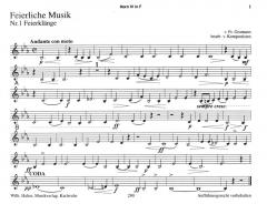 Musik für feierliche Anlässe 