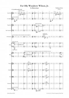 For Olly Woodrow Wilson, Jr. von Tyshawn Sorey 