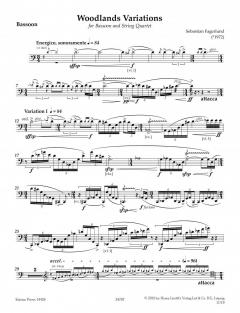 Woodlands Variations von Sebastian Fagerlund 