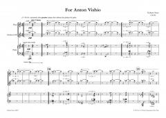 For Anton Vishio von Tyshawn Sorey 