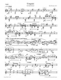 Unquiet von Sally Beamish 