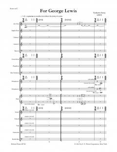 For George Lewis von Tyshawn Sorey 