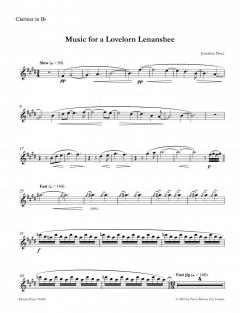 Music for a Lovelorn Lenashee von Jonathan Dove 