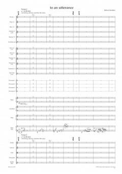 to an utterance von Rebecca Saunder 