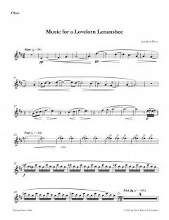 Music for a Lovelorn Lenashee von Jonathan Dove 