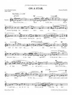 ON A STAR. von Roxanna Panufnik 