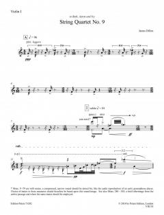 String Quartet No. 9 von James Dillon 