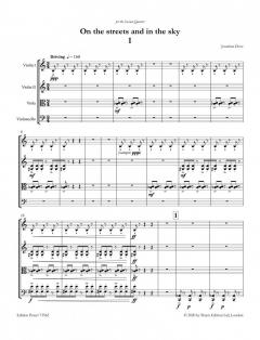 On the streets and in the sky von Jonathan Dove 