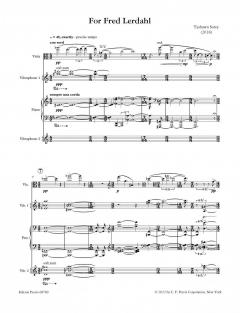 For Fred Lerdahl von Tyshawn Sorey 