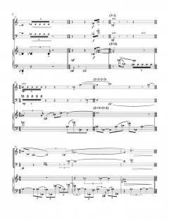 Second Piano Trio von Charles Wuorinen 