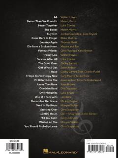 Popular Country Sheet Music 