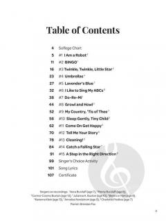 Singing Kids' Songbook Series - Level 1 