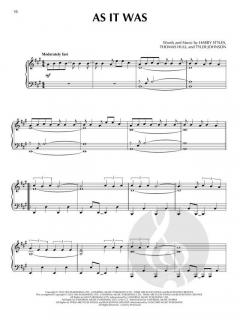 15 Chart Hits for Piano Solo 