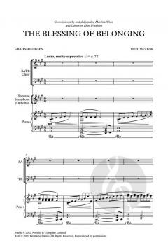 The Blessing of Belonging von Paul Mealor 