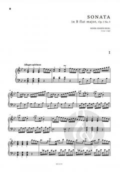 Six Sonatas pour le Clavecin op. 1 Vol. 2  von Henri Joseph Rigel 