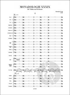 Monadologie 39 von Bernhard Lang 