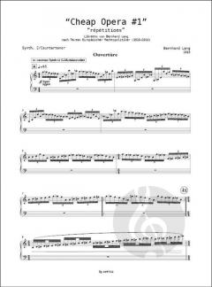 Cheap Opera #1 von Bernhard Lang 
