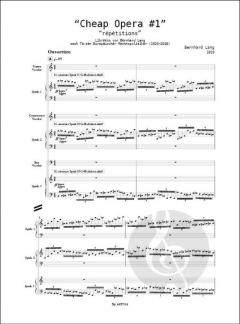 Cheap Opera #1 von Bernhard Lang 