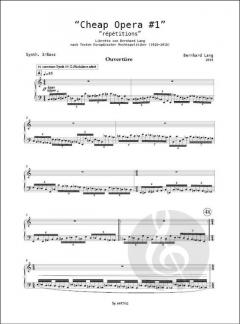 Cheap Opera #1 von Bernhard Lang 