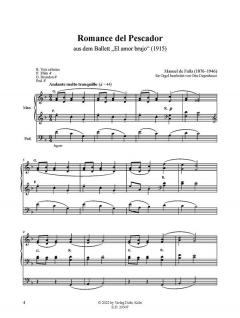 Zwei Sätze aus dem Ballett "El amor brujo" von Manuel de Falla 